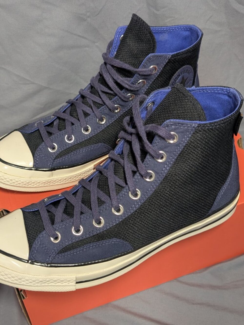 Converse Chuck Hi 70 / Water Resistant in Black-Uncharted Waters - Picture 2 of 6